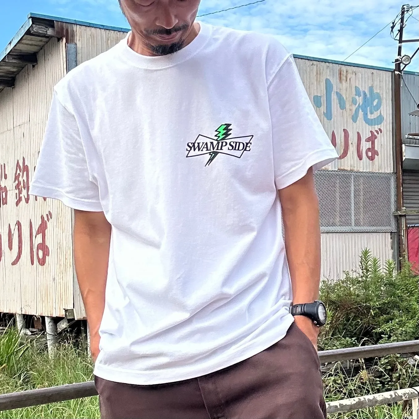 SWAMP SIDE Logos T-shirt No.2